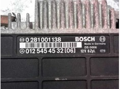 Recambio de centralita motor uce para mercedes clase e (w124) berlina d-turbo 300 (124.133) | 07.87 - ... d-turbo 300 (124.133)  2