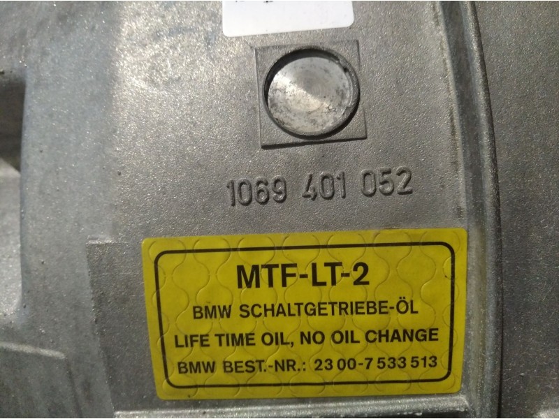 Recambio de caja cambios para bmw serie 1 berlina (e81/e87) 118d referencia OEM IAM 1069401052  