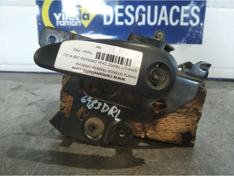 Recambio de maneta interior trasera derecha para renault trafic caja cerrada (ab 4.01) 1.9 diesel | 0.01 - ... 1.9 diesel | 0.01