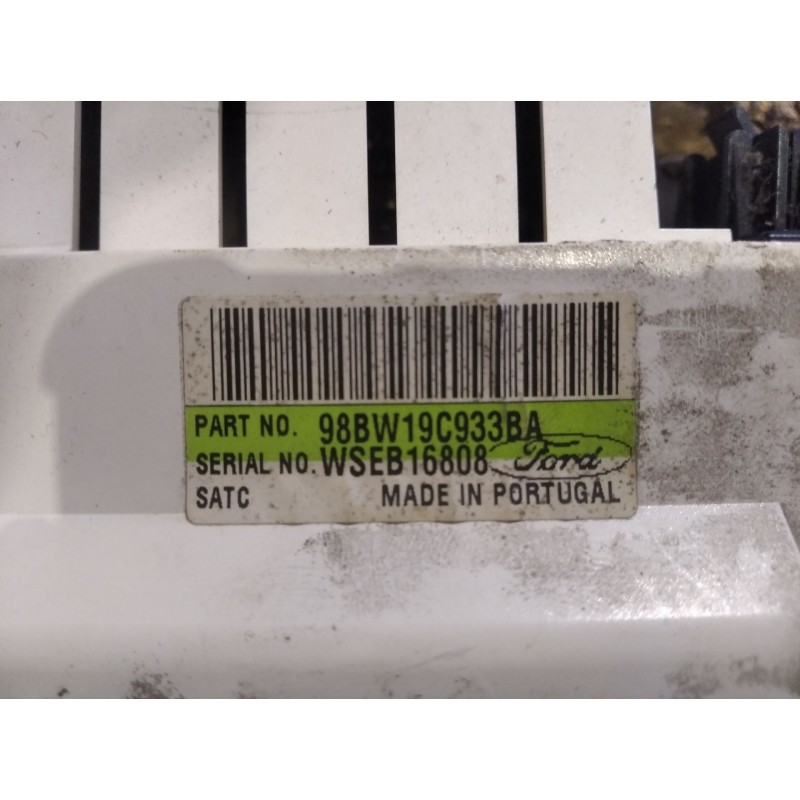 Recambio de mando climatizador para ford cougar (mc) 2.5 v6 24v cat referencia OEM IAM 98BW19C933BA  