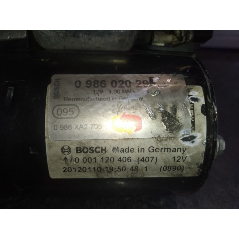 Recambio de motor arranque para seat cordoba berlina (6l2) 1.4 16v referencia OEM IAM 0001120400  