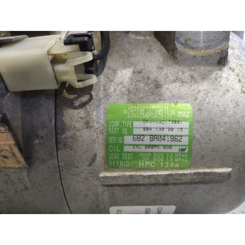 Recambio de compresor aire acondicionado para ssangyong kyron 200 xdi limited | 10.05 - 12.11 200 xdi limited | 10.05 - 12.11 re