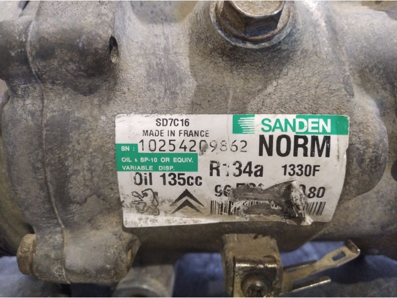 Recambio de compresor aire acondicionado para citroen c4 grand picasso exclusive referencia OEM IAM 1330F  