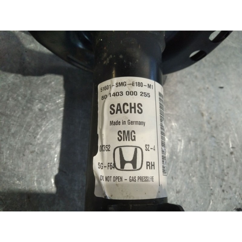 Recambio de amortiguador delantero derecho para honda civic berlina 5 (fk)  | 0.05 - ...  | 0.05 - ... referencia OEM IAM   