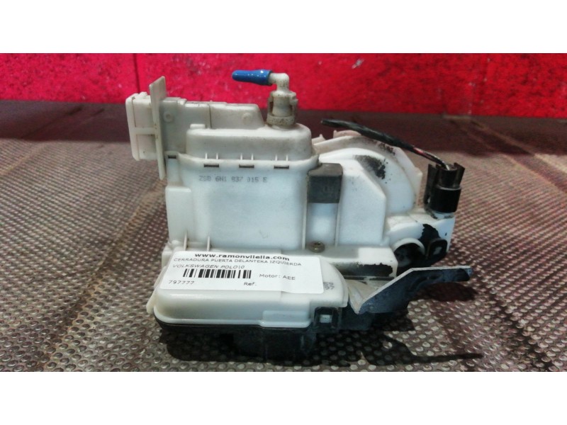 Recambio de cerradura puerta delantera izquierda para volkswagen polo referencia OEM IAM   