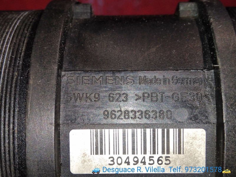 Recambio de caudalimetro para citroen xsara berlina 2.0 hdi exclusive (66kw) | 07.99 - 12.00 2.0 hdi exclusive (66kw) | 07.99 - 