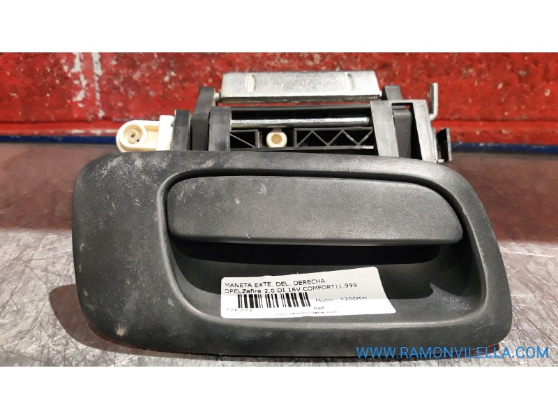 Recambio de maneta exte. delantero derecha para opel zafira a 2.0 dti | 0.99 - ... 2.0 dti | 0.99 - ... referencia OEM IAM   