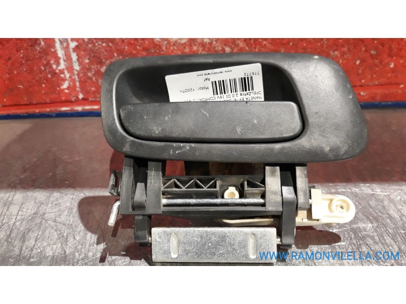 Recambio de maneta exte. delantero derecha para opel zafira a 2.0 dti | 0.99 - ... 2.0 dti | 0.99 - ... referencia OEM IAM   