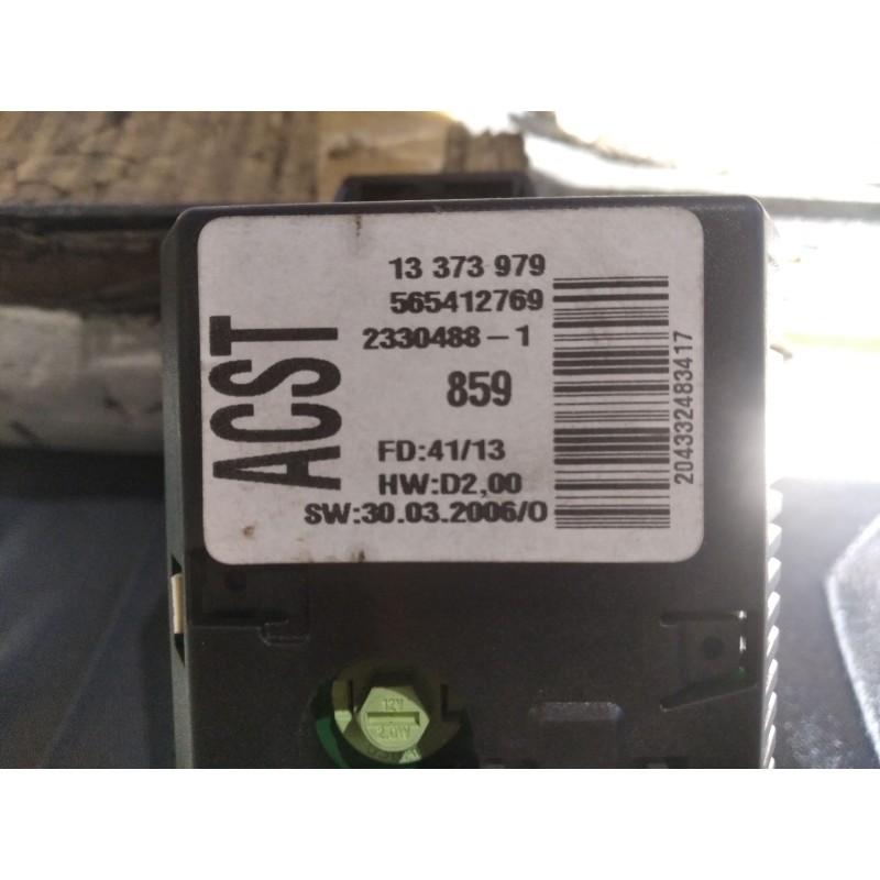 Recambio de pantalla multifuncion para opel corsa d 1.3 16v cdti | 0.06 - ... 1.3 16v cdti | 0.06 - ... referencia OEM IAM 13373