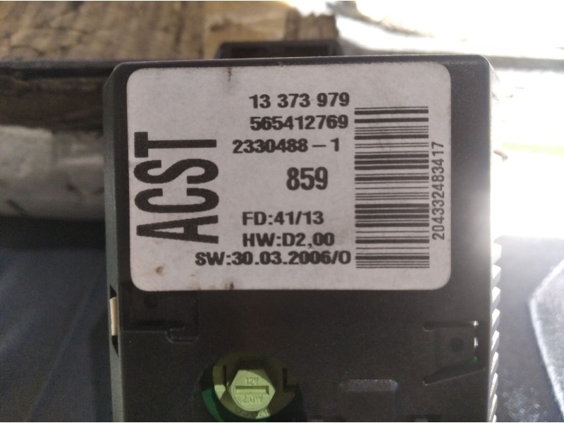 Recambio de pantalla multifuncion para opel corsa d 1.3 16v cdti | 0.06 - ... 1.3 16v cdti | 0.06 - ... referencia OEM IAM 13373