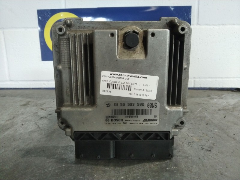 Recambio de centralita motor uce para opel corsa d 1.3 16v cdti | 0.06 - ... 1.3 16v cdti | 0.06 - ... referencia OEM IAM 028101