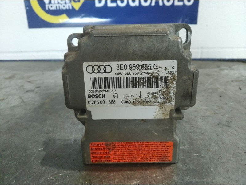 Recambio de centralita airbag para audi a4 berlina (8e) 2.0 16v tfsi referencia OEM IAM 0285001668  
