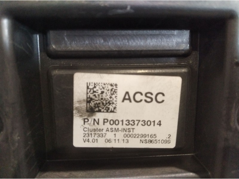 Recambio de cuadro instrumentos para opel corsa d 1.3 16v cdti | 0.06 - ... 1.3 16v cdti | 0.06 - ... referencia OEM IAM 1337301