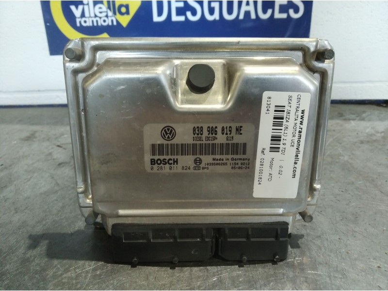 Recambio de centralita motor uce para seat ibiza (6l1) 1.9 tdi | 0.02 - ... 1.9 tdi | 0.02 - ... referencia OEM IAM 0281001824  