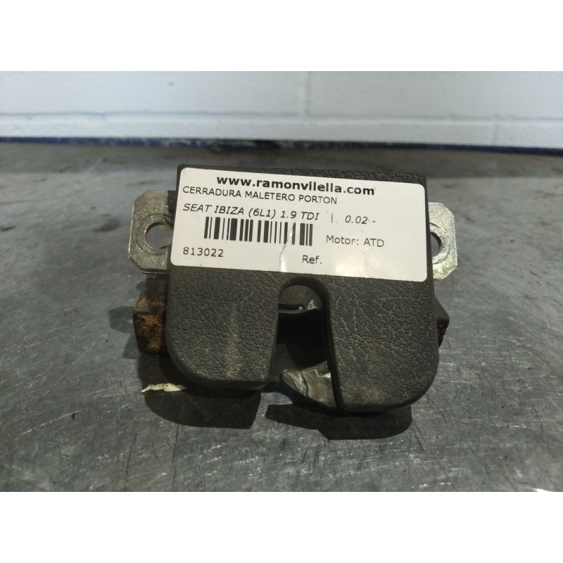 Recambio de cerradura maletero porton para seat ibiza (6l1) 1.9 tdi | 0.02 - ... 1.9 tdi | 0.02 - ... referencia OEM IAM   