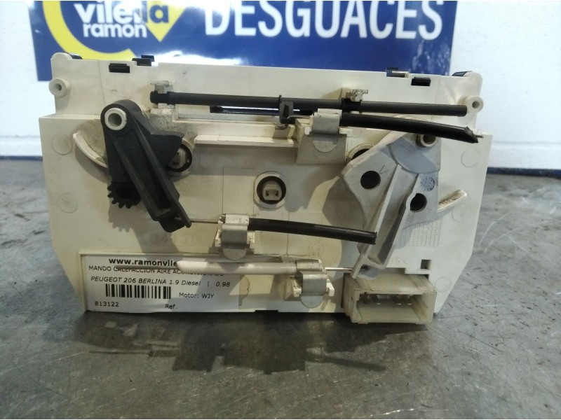Recambio de mando calefaccion aire acondicionado para peugeot 206 berlina 1.9 diesel | 0.98 - ... 1.9 diesel | 0.98 - ... refere