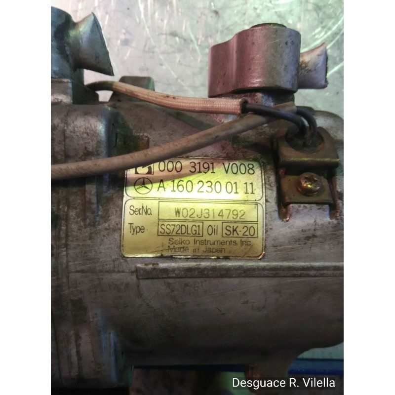 Recambio de compresor aire acondicio. para smart coupe básico (37kw) | 01.03 - 12.06 básico (37kw) | 01.03 - 12.06 referencia OE