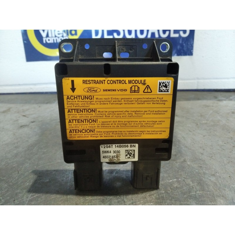 Recambio de centralita airbag para ford fusion (cbk) ambiente | 0.02 - ... ambiente | 0.02 - ... referencia OEM IAM 5WK43030  