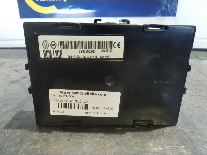Recambio de centralita bcm para renault clio iii authentique referencia OEM IAM BCML2CR  