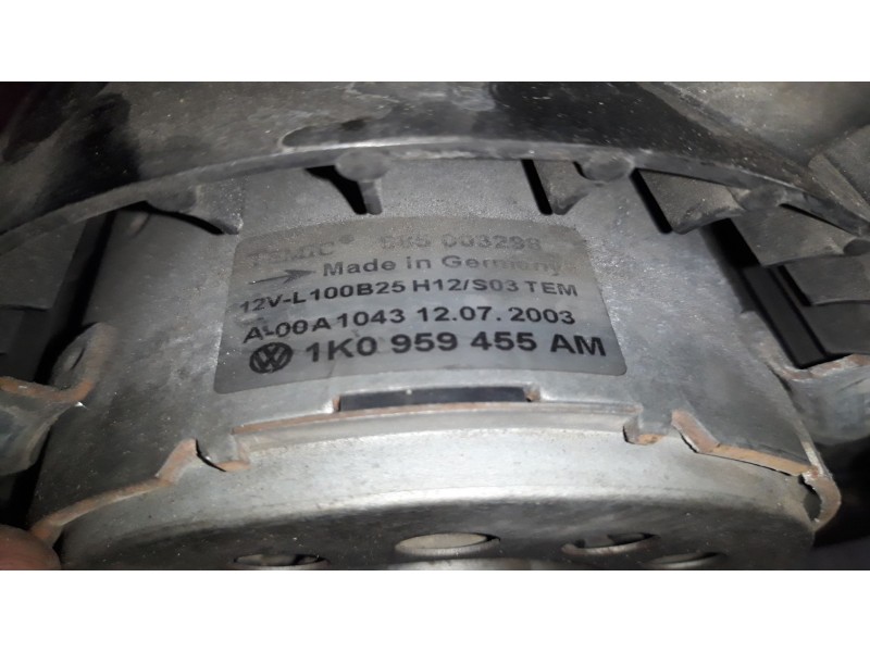 Recambio de electroventilador para seat altea (5p1)  | 0.04 - ...  | 0.04 - ... referencia OEM IAM GRANDE  