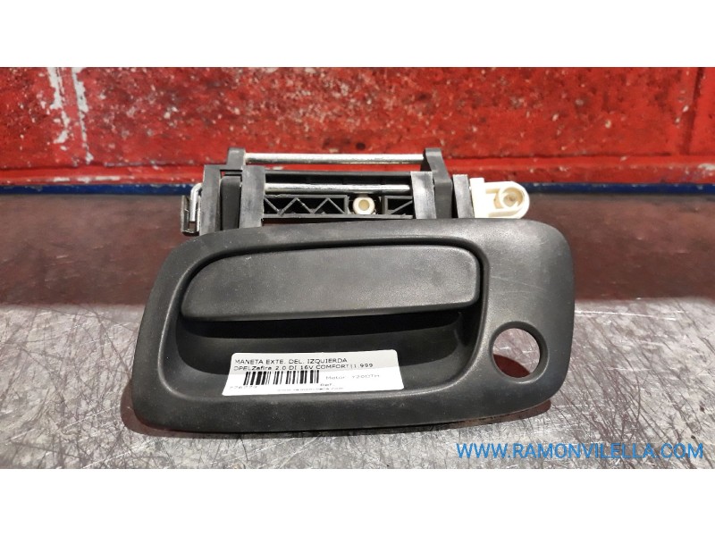 Recambio de maneta exte. delantero izquierda para opel zafira a 2.0 dti | 0.99 - ... 2.0 dti | 0.99 - ... referencia OEM IAM   