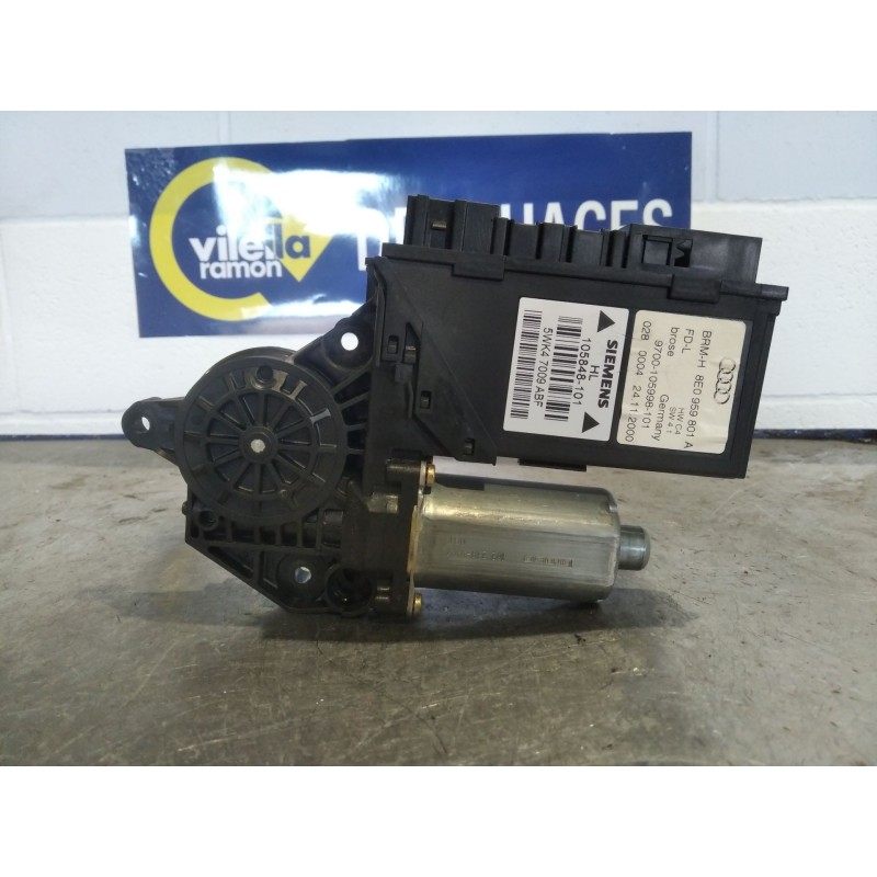 Recambio de motor elevalunas trasero izquierdo para audi a4 berlina (8e) 2.5 tdi quattro (132kw) referencia OEM IAM 8E0959801A  