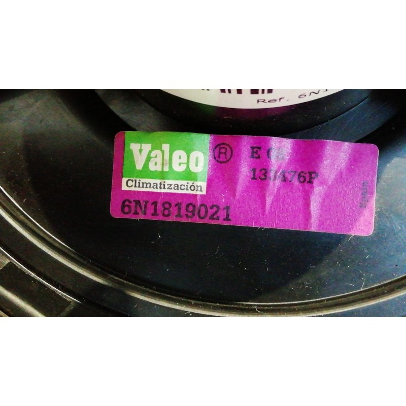 Recambio de motor calefaccion para volkswagen polo berlina (6n1) air | 09.94 - 12.98 air | 09.94 - 12.98 referencia OEM IAM 6N18