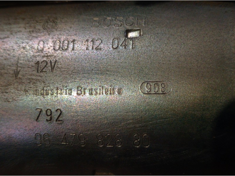 Recambio de motor arranque para citroen c4 coupe 1.4 16v referencia OEM IAM 0001112041 9647982880 