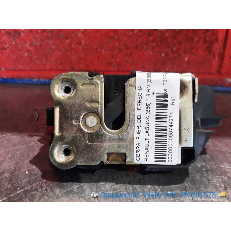 Recambio de cerra. puer. delantero derecha para renault laguna (b56) 1.8 rn (b56b) | 12.96 - 12.97 1.8 rn (b56b) | 12.96 - 12.97