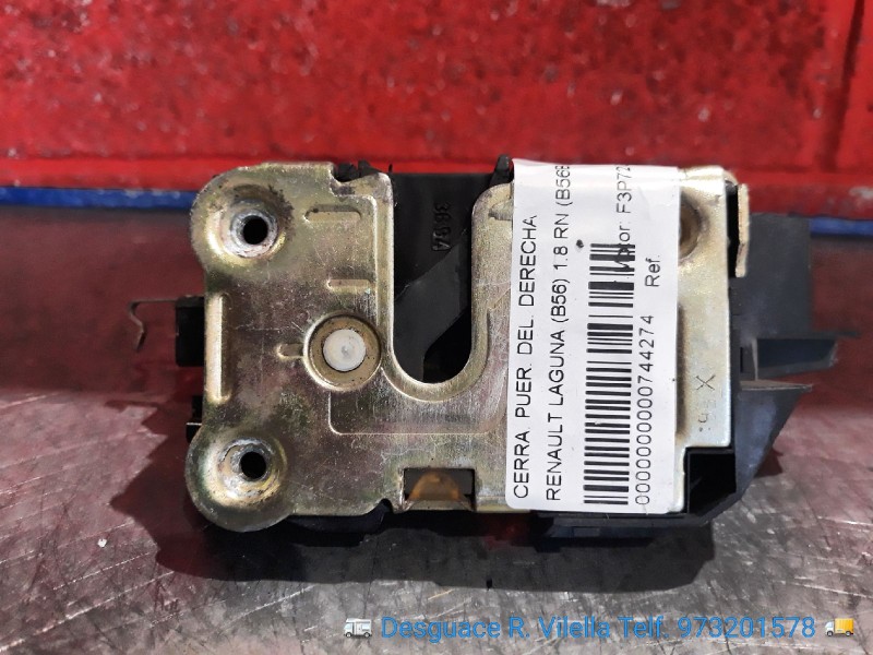 Recambio de cerra. puer. delantero derecha para renault laguna (b56) 1.8 rn (b56b) | 12.96 - 12.97 1.8 rn (b56b) | 12.96 - 12.97