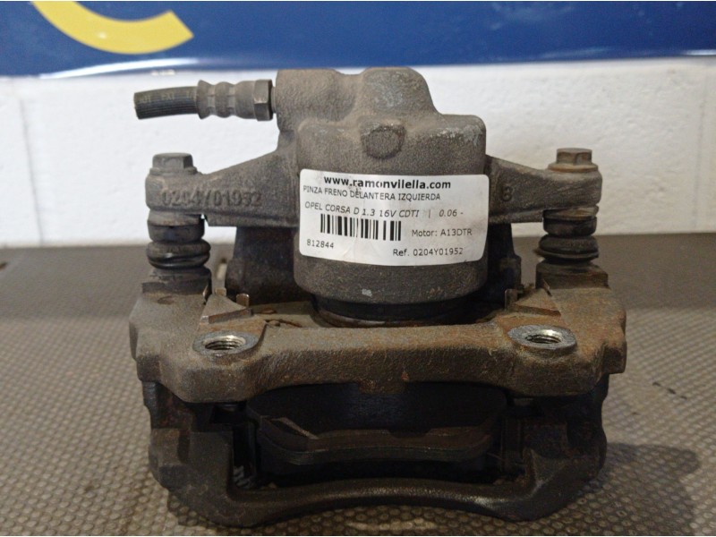 Recambio de pinza freno delantera izquierda para opel corsa d 1.3 16v cdti | 0.06 - ... 1.3 16v cdti | 0.06 - ... referencia OEM