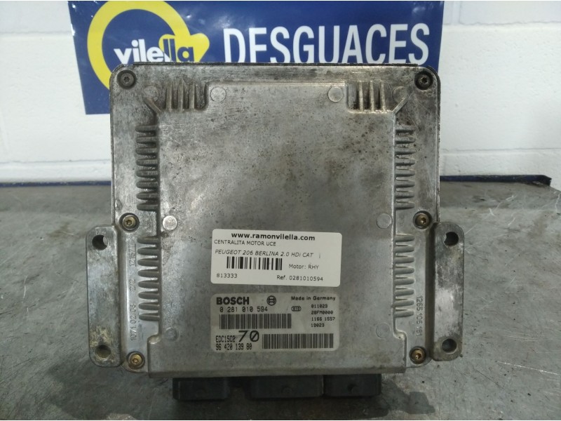Recambio de centralita motor uce para peugeot 206 berlina 2.0 hdi cat | 0.98 - ... 2.0 hdi cat | 0.98 - ... referencia OEM IAM 0
