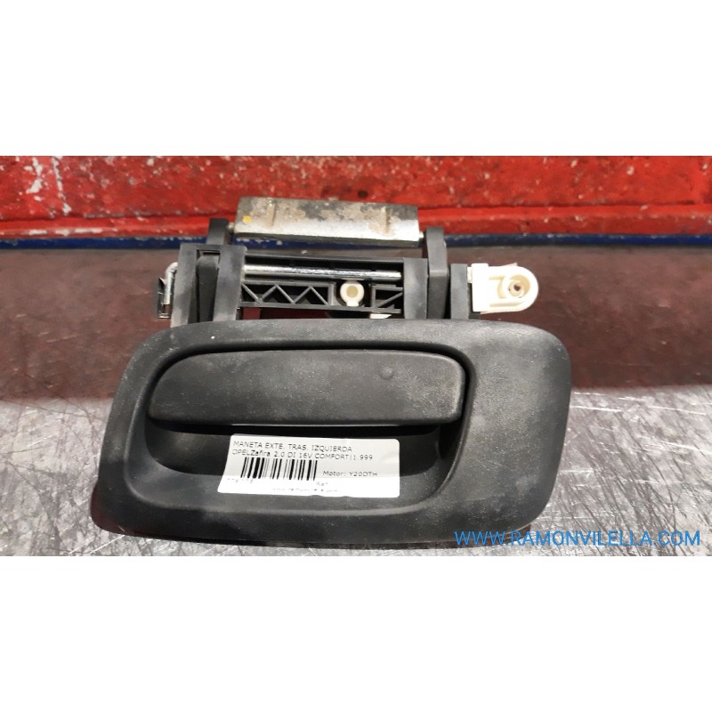 Recambio de maneta exte. tras. izquierda para opel zafira a 2.0 dti | 0.99 - ... 2.0 dti | 0.99 - ... referencia OEM IAM   