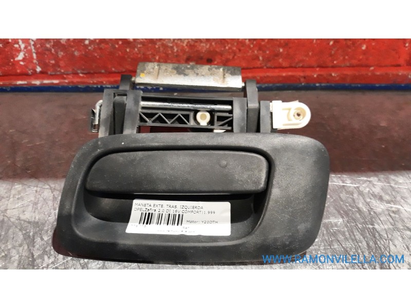 Recambio de maneta exte. tras. izquierda para opel zafira a 2.0 dti | 0.99 - ... 2.0 dti | 0.99 - ... referencia OEM IAM   