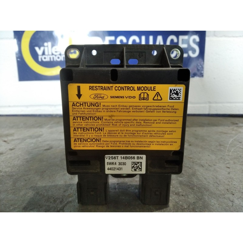 Recambio de centralita airbag para ford fusion (cbk) 1.4 tdci cat | 0.02 - ... 1.4 tdci cat | 0.02 - ... referencia OEM IAM 5WK4