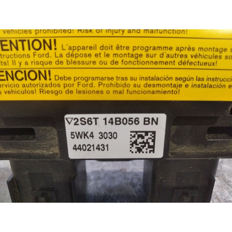 Recambio de centralita airbag para ford fusion (cbk) 1.4 tdci cat | 0.02 - ... 1.4 tdci cat | 0.02 - ... referencia OEM IAM 5WK4
