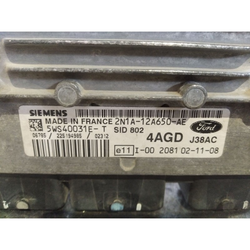 Recambio de centralita motor uce para ford fusion (cbk) 1.4 tdci cat | 0.02 - ... 1.4 tdci cat | 0.02 - ... referencia OEM IAM 5