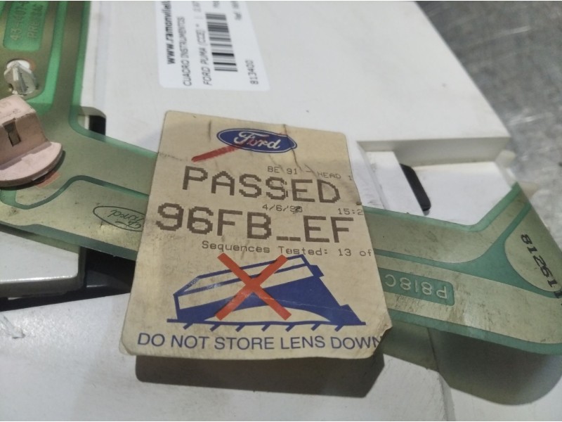 Recambio de cuadro instrumentos para ford puma (cce)  | 0.97 - 0.02  | 0.97 - 0.02 referencia OEM IAM 96FBEF  