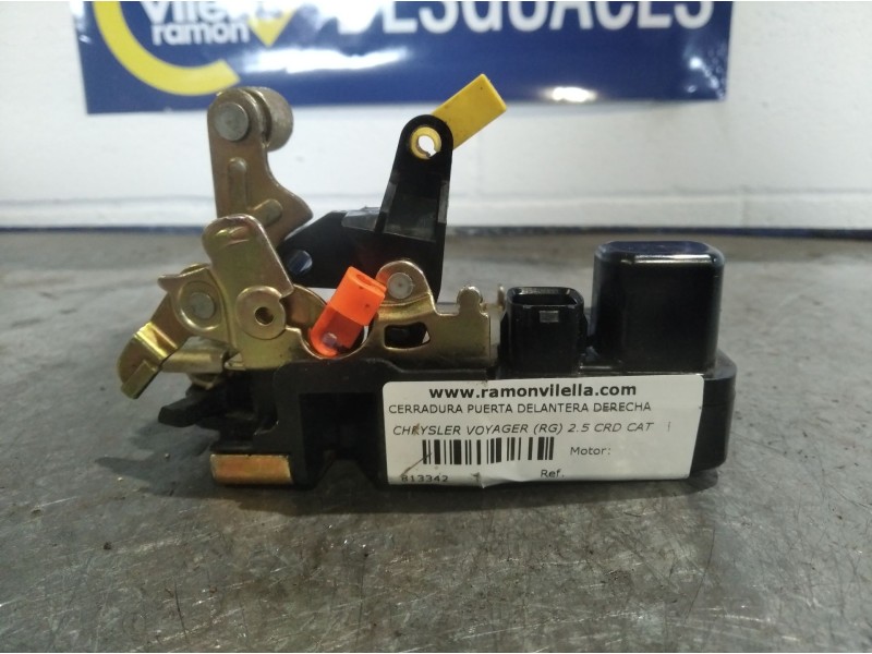 Recambio de cerradura puerta delantera derecha para chrysler voyager (rg) 2.5 crd cat | 0.01 - 0.08 2.5 crd cat | 0.01 - 0.08 re