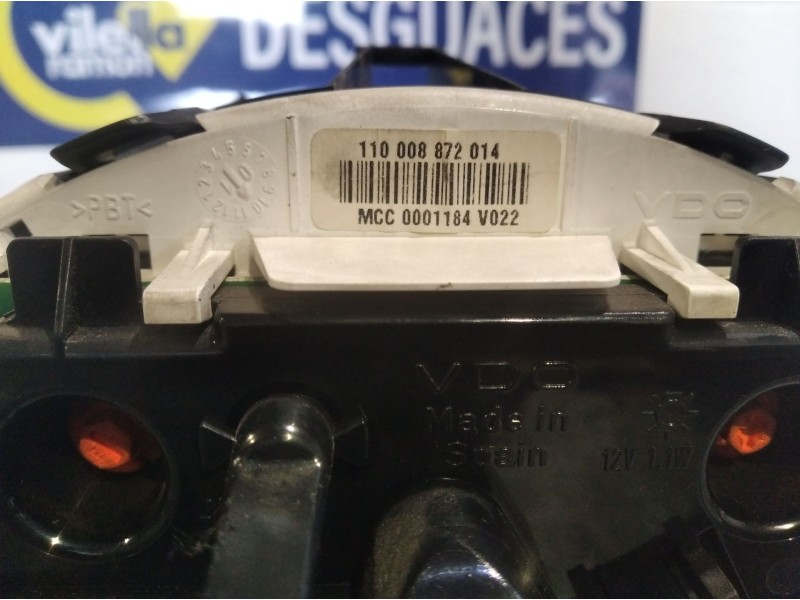 Recambio de cuadro instrumentos para smart coupe  | 0.98 - 0.03  | 0.98 - 0.03 referencia OEM IAM 10008872014  