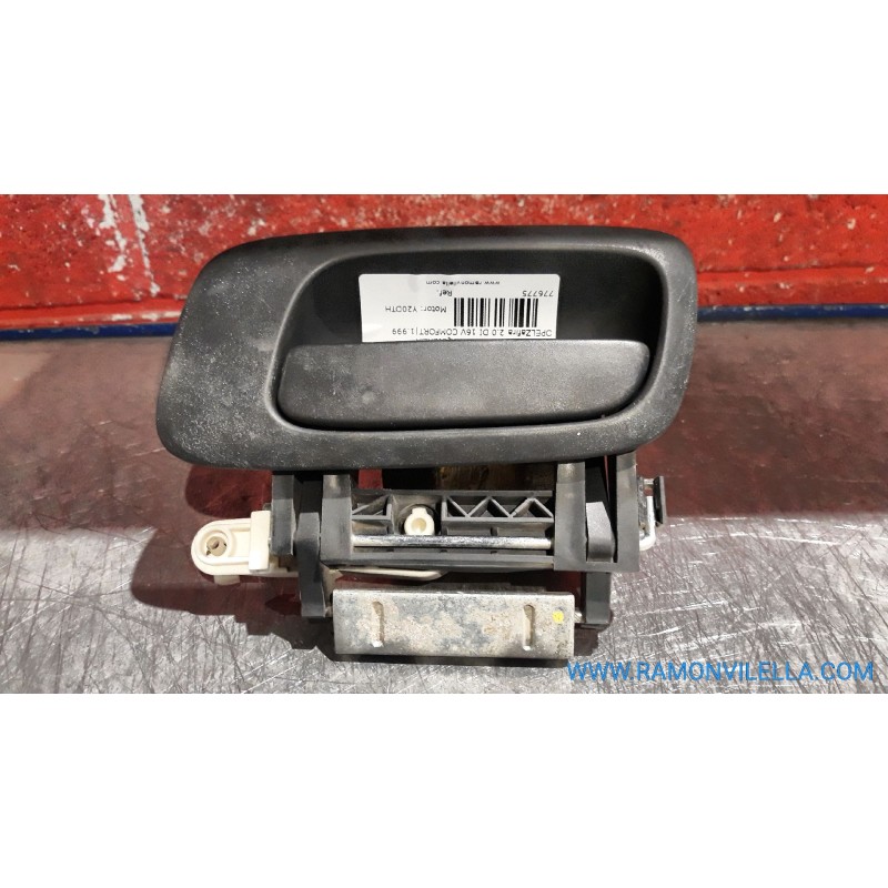 Recambio de maneta exte. tras. izquierda para opel zafira a 2.0 dti | 0.99 - ... 2.0 dti | 0.99 - ... referencia OEM IAM   