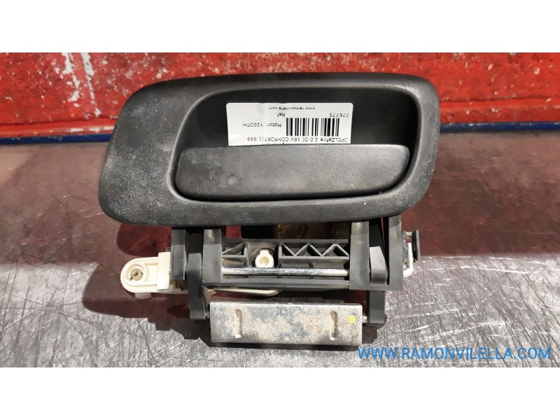 Recambio de maneta exte. tras. izquierda para opel zafira a 2.0 dti | 0.99 - ... 2.0 dti | 0.99 - ... referencia OEM IAM   