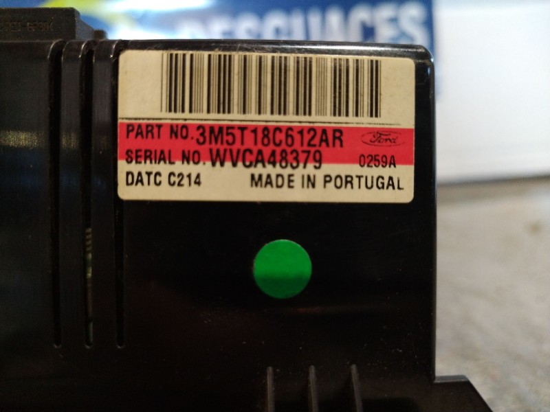 Recambio de mando climatizador para ford focus berlina (cap) 1.8 tdci turbodiesel cat referencia OEM IAM 3M5T18C612AR  