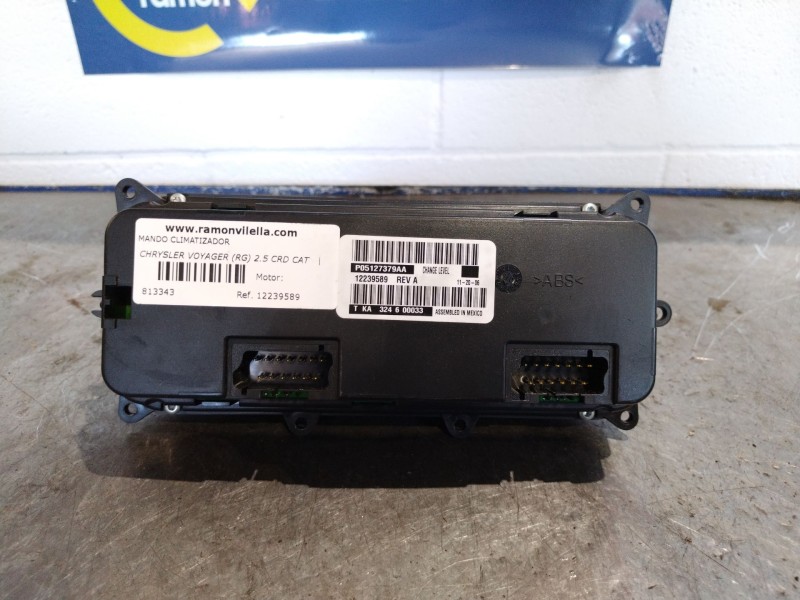 Recambio de mando climatizador para chrysler voyager (rg) 2.5 crd cat | 0.01 - 0.08 2.5 crd cat | 0.01 - 0.08 referencia OEM IAM