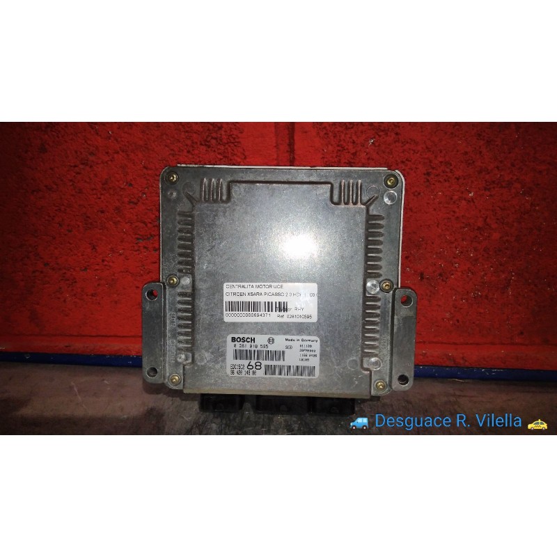 Recambio de centralita motor uce para citroen xsara picasso 2.0 hdi | 03.00 - 12.02 2.0 hdi | 03.00 - 12.02 referencia OEM IAM 0