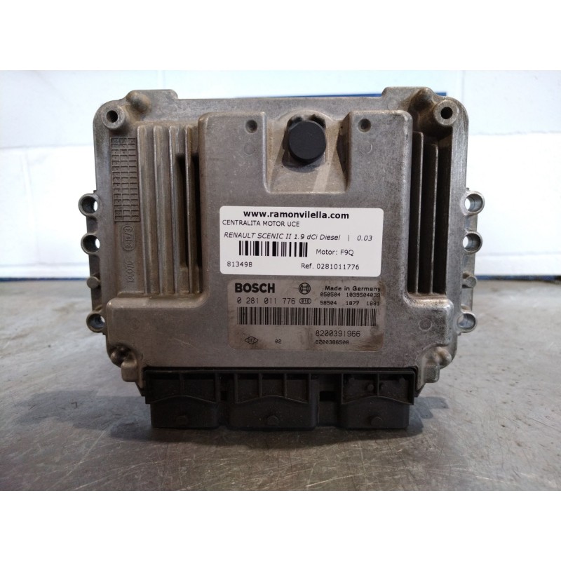 Recambio de centralita motor uce para renault scenic ii 1.9 dci diesel | 0.03 - ... 1.9 dci diesel | 0.03 - ... referencia OEM I