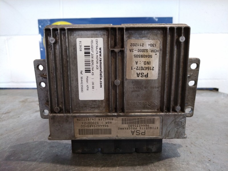 Recambio de centralita motor uce para peugeot 206 berlina xs | 06.98 - 12.06 xs | 06.98 - 12.06 referencia OEM IAM 9644235680  