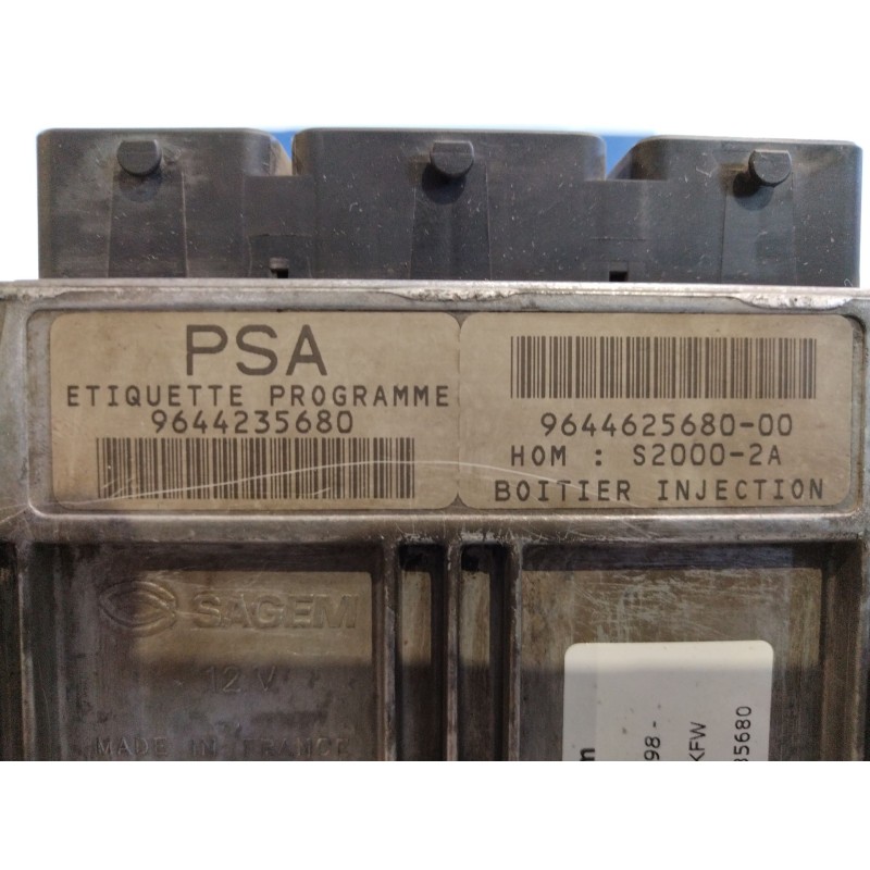 Recambio de centralita motor uce para peugeot 206 berlina xs | 06.98 - 12.06 xs | 06.98 - 12.06 referencia OEM IAM 9644235680  