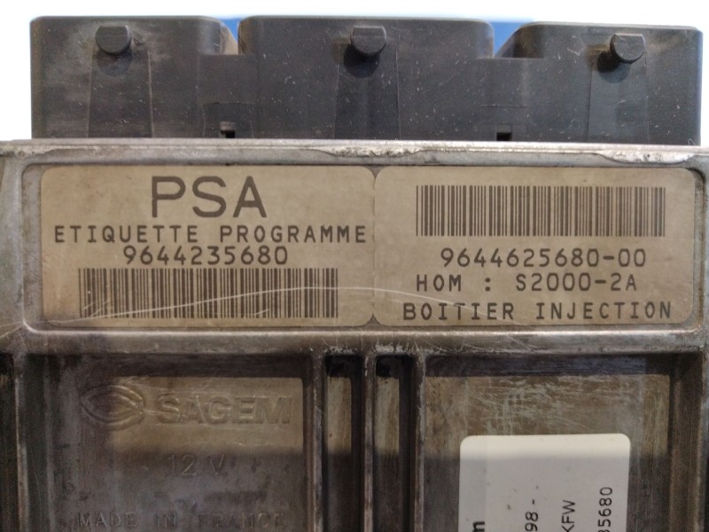 Recambio de centralita motor uce para peugeot 206 berlina xs | 06.98 - 12.06 xs | 06.98 - 12.06 referencia OEM IAM 9644235680  
