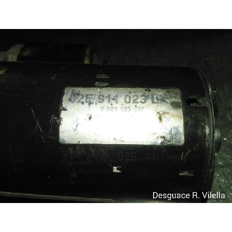 Recambio de motor arranque para volkswagen golf v berlina (1k1) gt | 11.05 - 12.07 gt | 11.05 - 12.07 referencia OEM IAM 02F9110